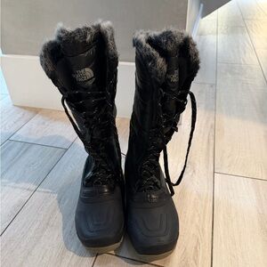 North Face Women's Black Winter Boots